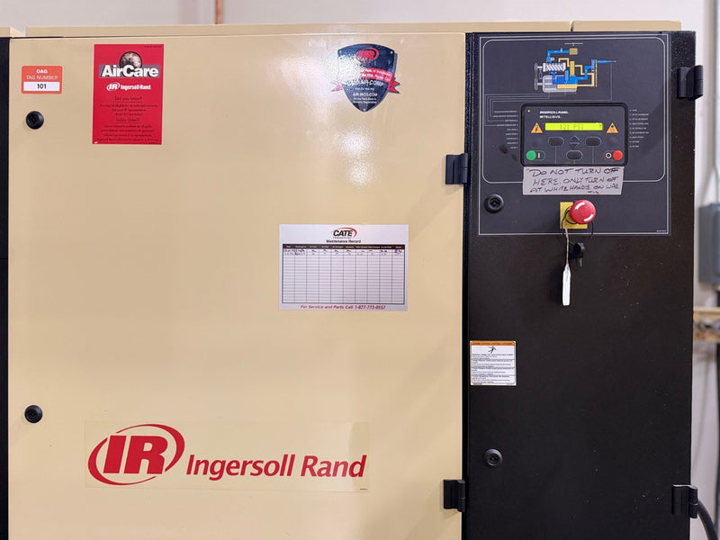 Load image into Gallery viewer, Ingersoll Rand UP6-15-125 Rotary Screw Air Compressor w/ Dryer &amp; Receiver Tank
