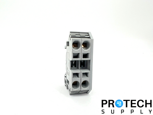 Lot of 2 WAGO 60947-7-1 Terminal Block Connector 2 Position Ground with WARRANTY