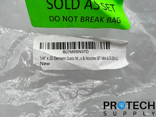 48/Pk Disposable Static Mixing Nozzle 1/4