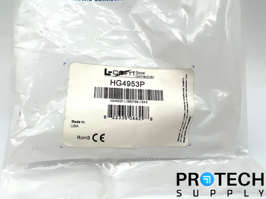 L-COM HG4953P Broadband Patch Antenna 4.4 GHz to 5.5 GHz NEW with WARRANTY