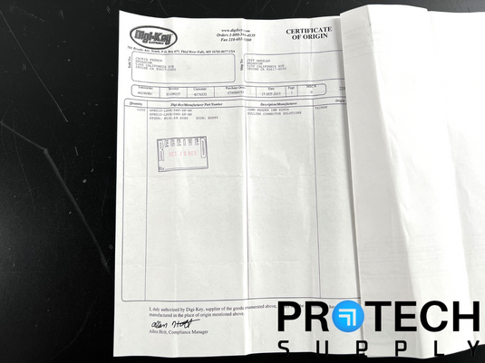 (1480/Pk) Sullins Connector SMF210-LPPE-D40-SP-BK Surface Mount with WARRANTY