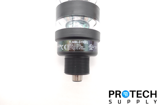 Banner Engineering TL50BLGYRBQ (26996) 50 MM LED Tower Light NEW with WARRANTY