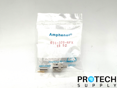Amphenol BNC Connector Plug 31-320-RFX NEW with WARRNTY