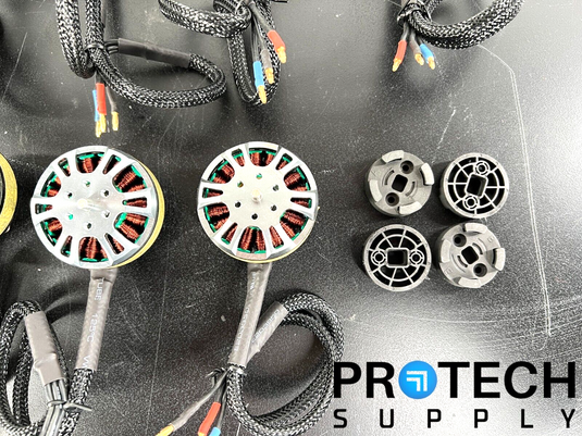Lot of Yuneec YUNM4910 KV380 Motors & Arm for Tornado H920 Drone
