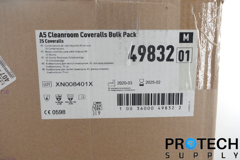 Load image into Gallery viewer, Kimtech 88843 A5 Medium Non-Sterile Cleanroom Apparel Coveralls NEW w/ WARRANTY
