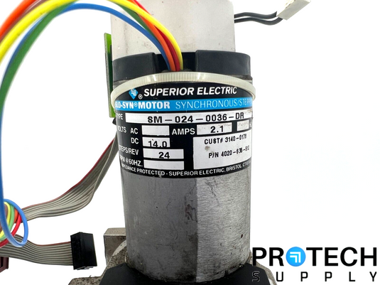 Superior Electric Stepping Motor Assembly & Agilent Inlet Valve w/ WARRANTY