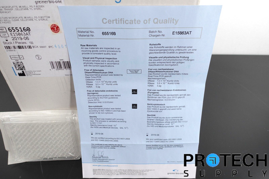 ( 100 Pcs ) Greiner Bio-One 655160 Cell Culture Microplate 96 Well NEW