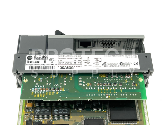 Allen-Bradley 1747-L532 SLC500 Processor Unit Ser D with WARRANTY