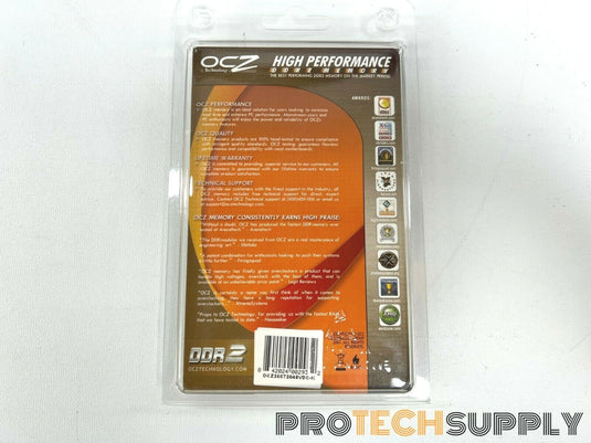 OCZ Technology OCZ26672048VDC-K PC25400 DDR2 Memory 2 x 1Gb With WARRANTY