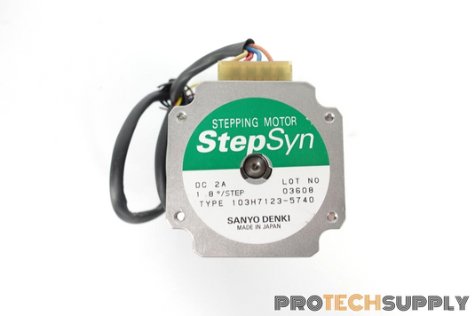 Sanyo Denki 103H7123-5740 Bipolar Stepper Motor 1.8° DC 2A with WARRANTY