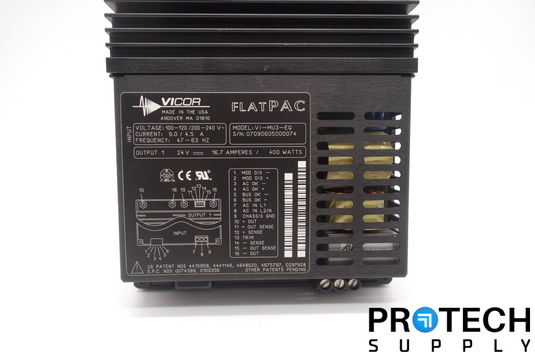Vicor VI-MU3-EQ FlatPAC Power Supply 24V 400W with WARRANTY