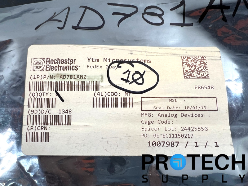 Load image into Gallery viewer, (10/Pk) Analog Devices AD781ANZ Sample and Hold Amplifier with WARRANTY
