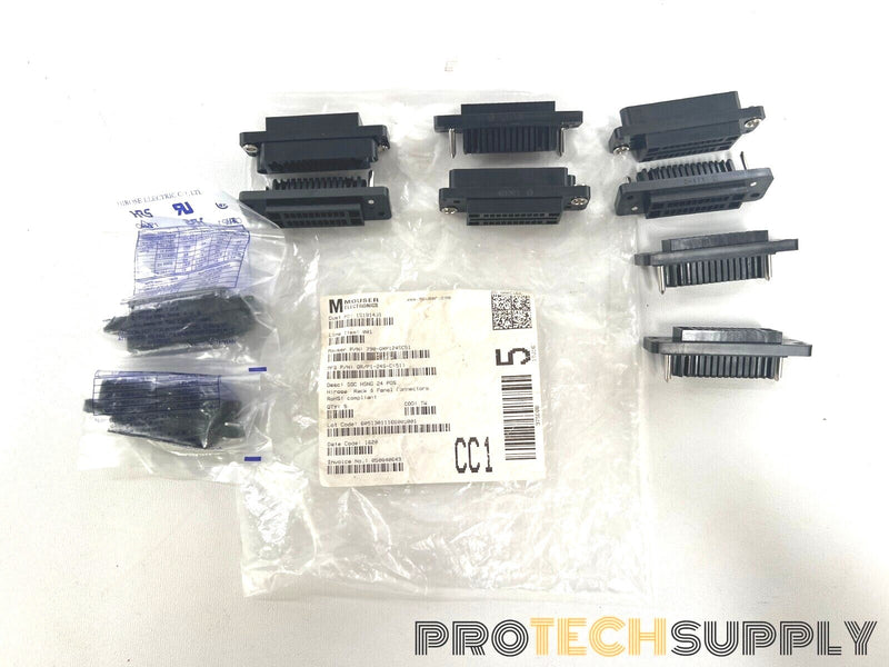 Load image into Gallery viewer, Lot of Hirose QR/P1-24S-C(51) Female &amp; Male Panel Connectors w/ WARRANTY
