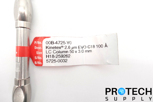 Phenomenex Kinetex 2.6µm EVO C18 100Å LC Column 50 x 3mm 00B-4725-Y0 w/ WARRANTY