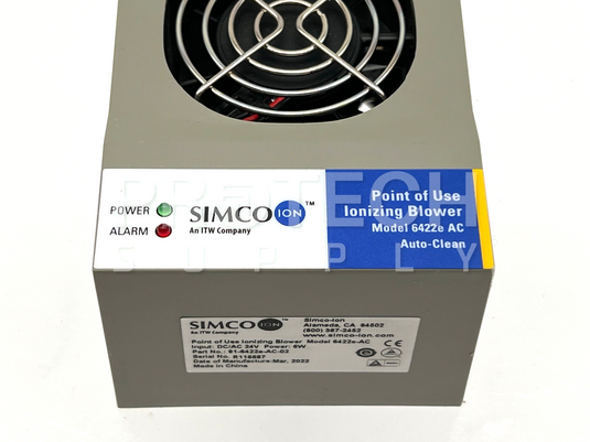 Simco Ion 6422e Ionizing Blower 24V with WARRANTY