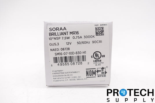 Soraa Brilliant MR16 / Bulb G5.3 3000K 10° / SM16-07-10D-830-H1 NEW w/ WARRANTY