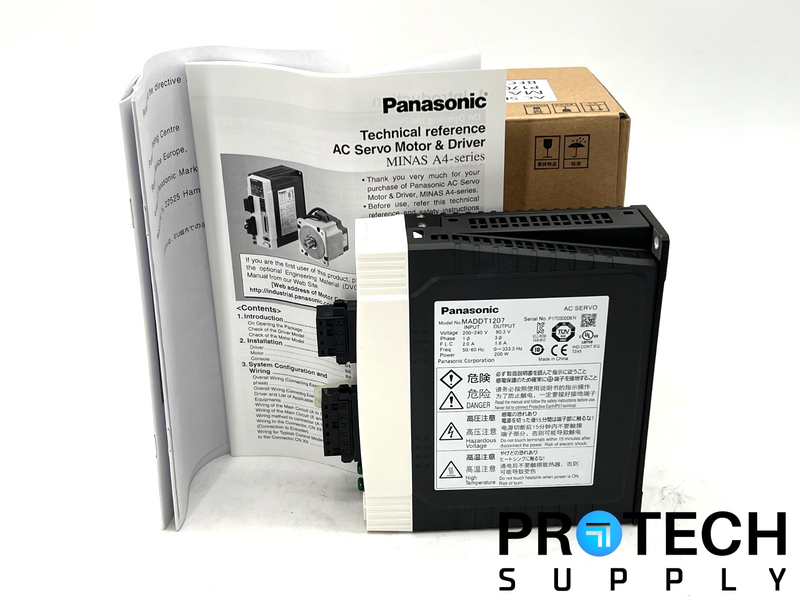 Load image into Gallery viewer, Panasonic MADDT1207 AC Servo Drive NEW with WARRANTY
