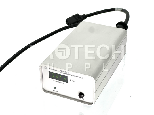 Agilent 59864B Ionization Gauge Controller + Power Cable with WARRANTY