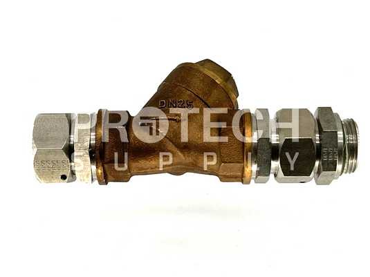 (Lot of) 3x Y Strainers Assy & Brass Tee with WARRANTY