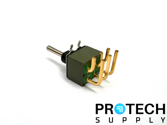 (Pack of 3) NKK M2T23SA5G30 Toggle Switch DPDT Right Angle NEW with WARRANTY