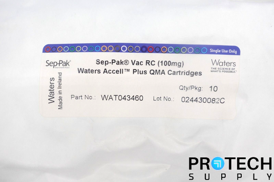 (50/Box) Waters WAT043460 Sep-Pak Vac RC (100mg) QMA Cartridge NEW with WARRANTY