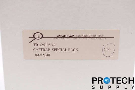 Box of 2 Michrom Bioresources Captrap Cartridge TR1/25108/49 with WARRANTY