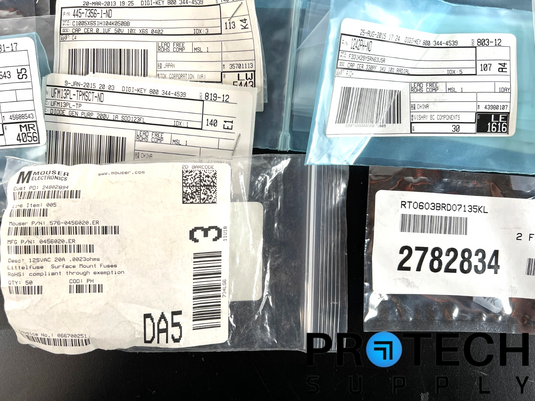 (Lot of Misc.) Resistor / Capacitor / Transistor / Diode / Varistor / Regulator