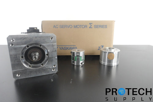Yaskawa SGMRV-05ANA-YR12 AC Servo Motor w/ Gearbox & Motor Flange with WARRANTY