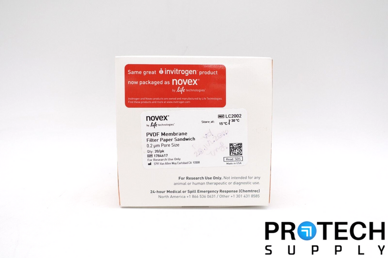 Load image into Gallery viewer, Novex LC2002 PVDF Membrane Filter Paper Sandwich NEW
