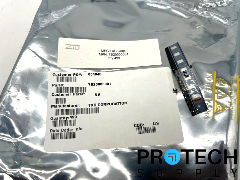 Load image into Gallery viewer, (506/Pk) TXC Corporation 7B20000001 Crystal 20MHz with WARRANTY
