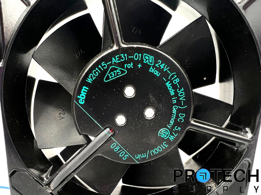 Ebm-Papst W2G115-AE31-01 Tubeaxial Fan 2-Pin 127mm x 127mm with WARRANTY