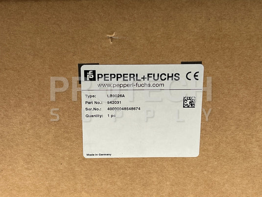 Pepperl Fuchs LB9026A Basis-Backplane Base Unit NEW with WARRANTY