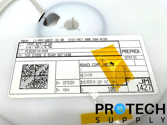 (90/Pk) Nexperia PESD2ETH-AXR Diode Surface Mount with WARRANTY