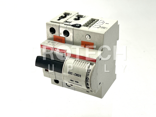 ABB S2C-CM 2/3 Motor Operating Device + Circuit Breaker Assy with WARRANTY