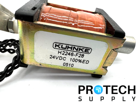Kuhne H2246-F28 Linear Solenoid 24VDC with WARRANTY