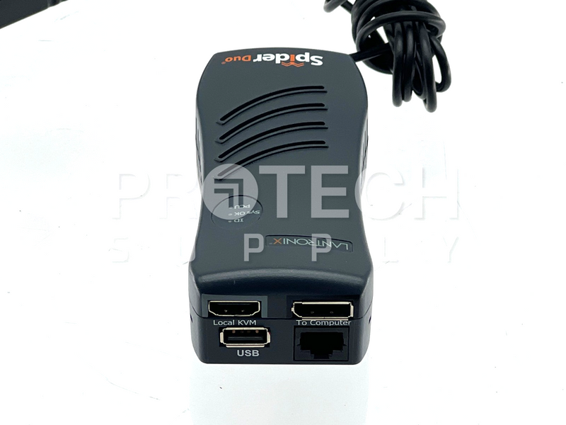 Load image into Gallery viewer, Lantronix SLSLP400PS2 Spider Duo KVM Over IP Module SLSLP400USB-01 GUARANTEED
