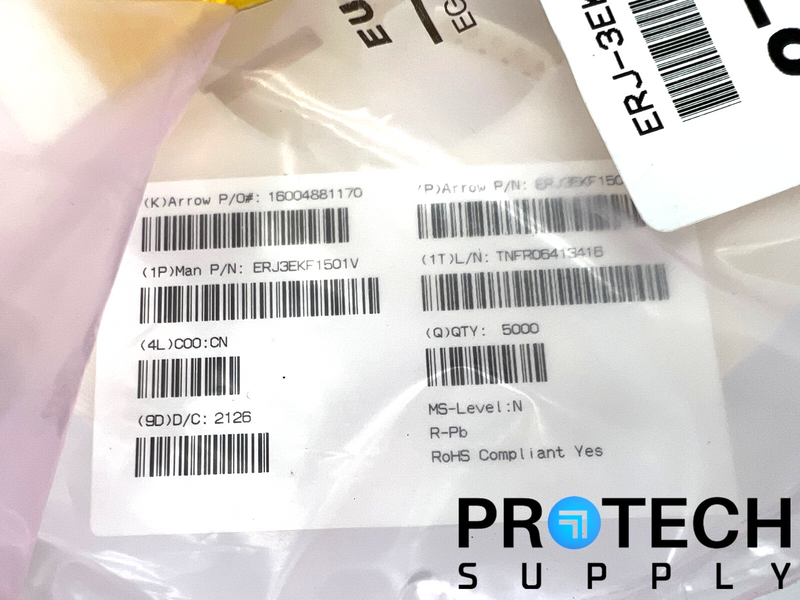 Load image into Gallery viewer, (5000/Pk) Panasonic ERJ-3EKF1501V Chip Resistor 1.5 kOhms NEW with WARRANTY
