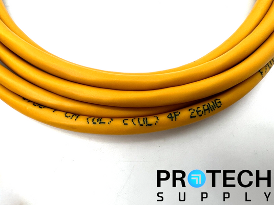 (Lot of 6) Assmann A-MCSP-80020/Y Modular Cable Plug to Plug 6.56' w/ WARRANTY