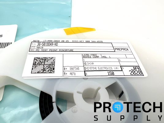 (100 Per Reel) Keystone 5019 PC Test Point Plating Surface Mount with WARRANTY