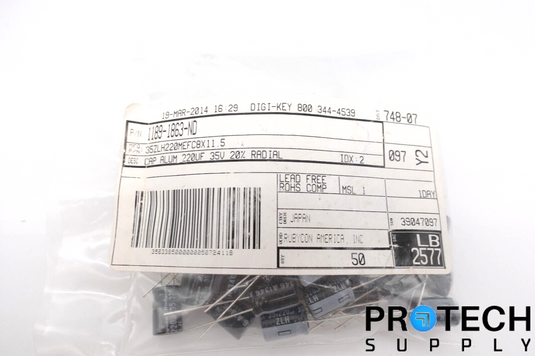 DigiKey 1189-1863-ND Aluminum Electrolytic Capacitors Radial with WARRANTY