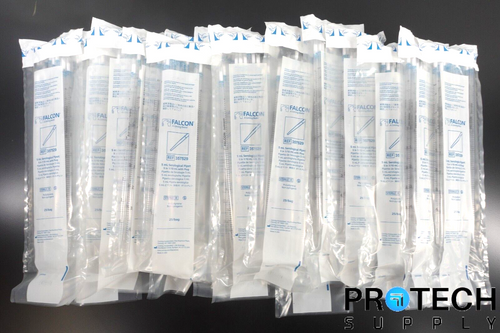 (Lot of 16) Falcon 357529 Serological Pipet 5 mL 25/Bag NEW with WARRANTY
