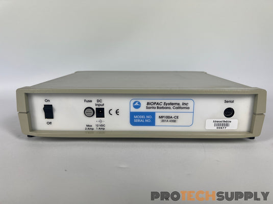 Biopac Systems MP 100 MP100A-CE Data Acquisition Module with WARRANTY