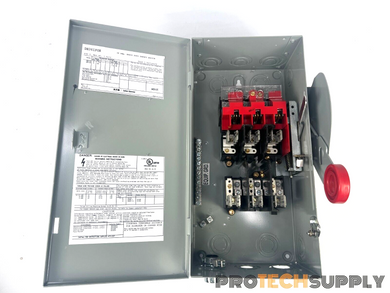 Eaton DH361FGK 3 Pole 30 Amp 600V Heavy Duty Safety Switch with WARRANTY