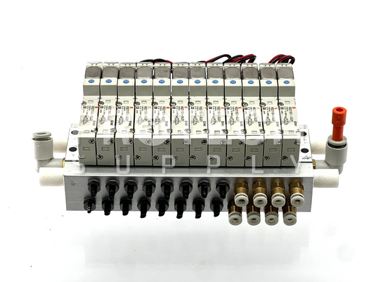 (Assy of 12) SMC VQZ1151-5L01 Solenoid Valve + Base Mount GUARANTEED