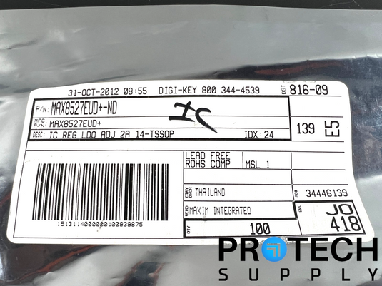 (100/Pk) Analog Devices MAX8527EUD+ Voltage Regulator 2A NEW with WARRANTY