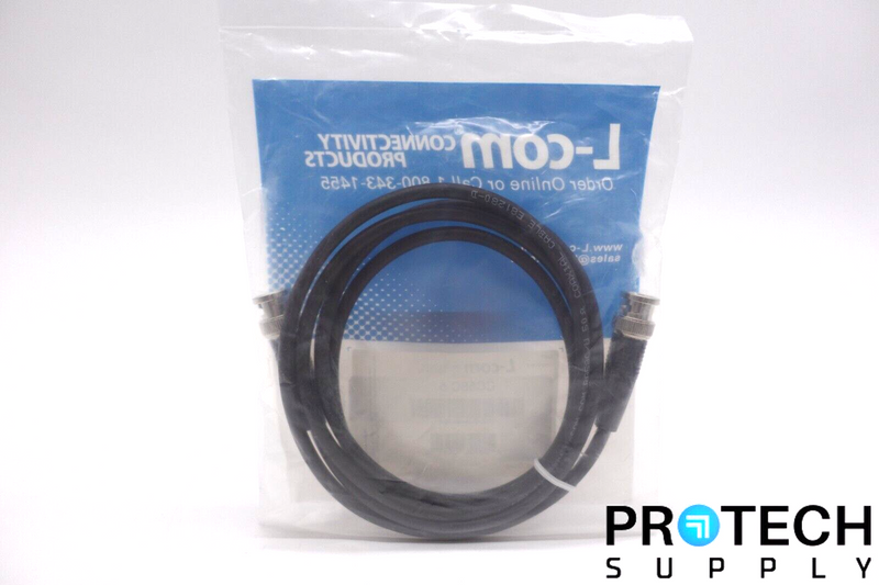 Load image into Gallery viewer, L-Com CC58C-5 RG58C Coaxial Cable BNC Male / Male 5.0 ft NEW with WARRANTY
