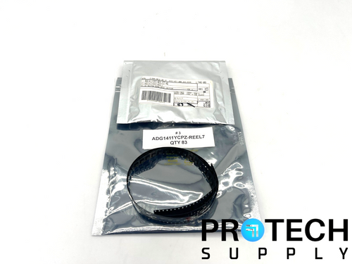 (83/Pk) Analog Devices ADG1411YCPZ-REEL7 4-Circuit IC Switch with WARRANTY