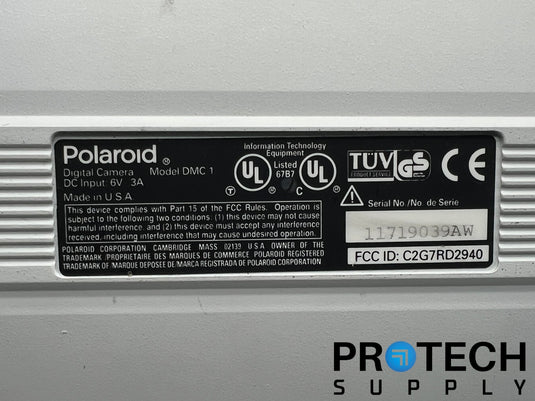 Polaroid DMC 1 Digital Microscope Camera + Power Adapter with WARRANTY