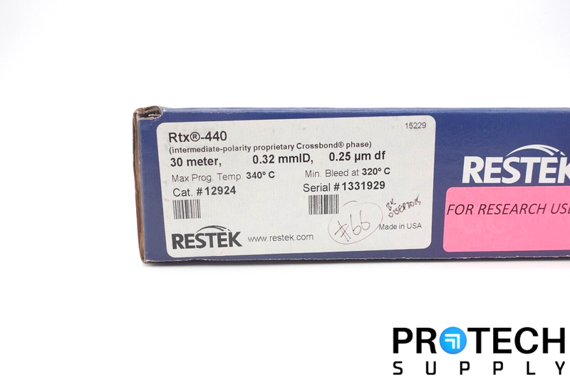 Load image into Gallery viewer, Restek 12924 Rtx-44 Capillary Column 30m x 0.32mm 0.25µm NEW with WARRANTY
