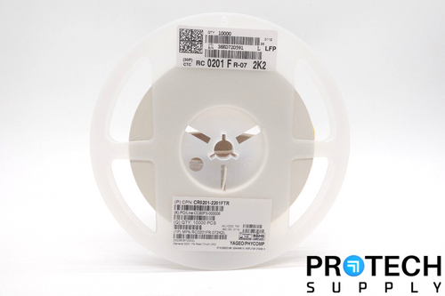 (10,000/Reel) Yageo RC0201FR-072K2L Thick Film Res 2.2 kOhms 0201 NEW